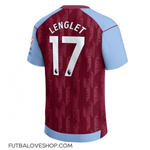 Dres Aston Villa Clement Lenglet #17 Domáci 2023-24 Krátky Rukáv